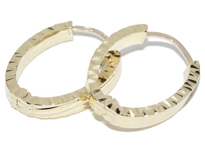 Autre Marque Au750 Ohrringe Golden