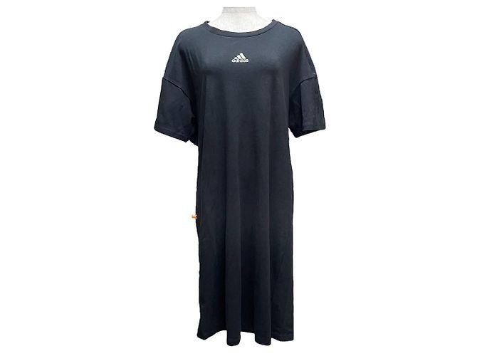 Autre Marque Vestido de espalda abierta adidas Negro