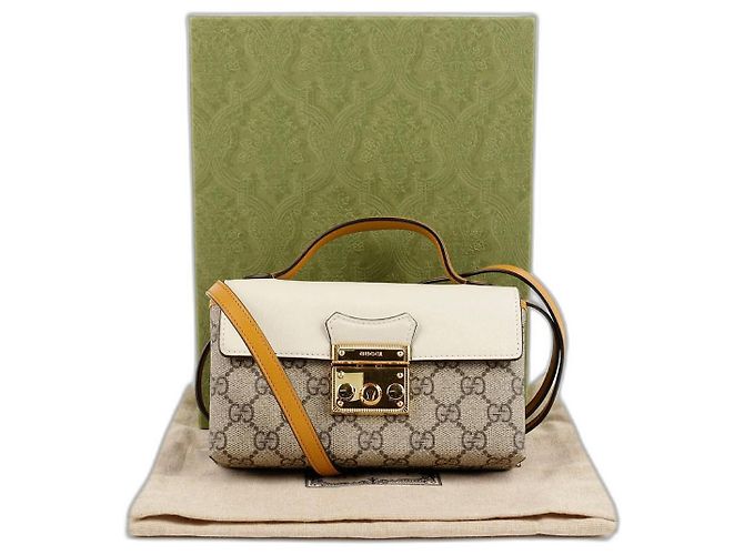 Gucci Mini Tote e Borsa a Spalla Paddlelock Marrone
