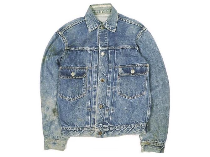 Autre Marque Giacca in denim di cotone Levi's 507XX Blu