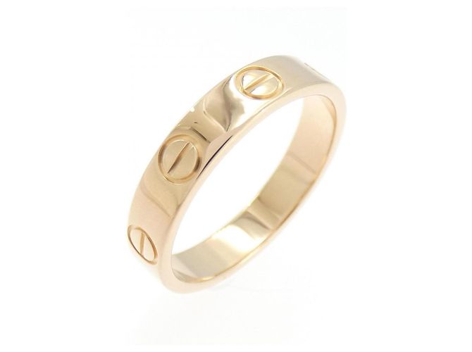 Anillo Mini Love Cartier en Oro Rosa