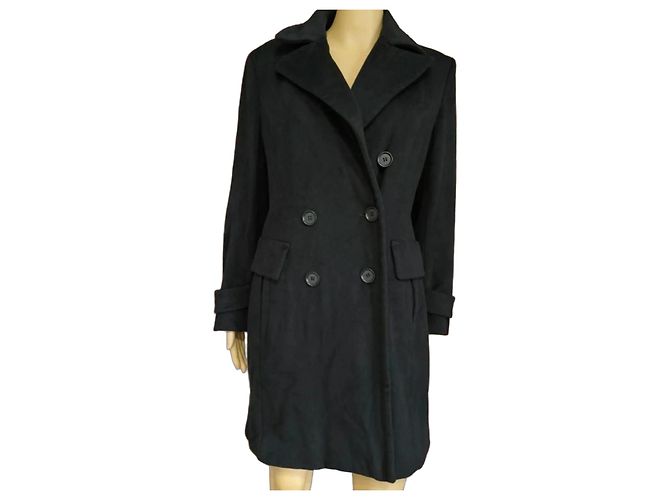 Max Mara Black Wool Coat