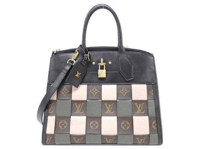 Borsa City Steamer MM Louis Vuitton Nero