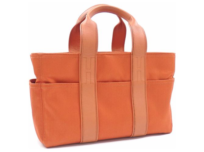 Bolsa de mão Hermès Acapulco Laranja