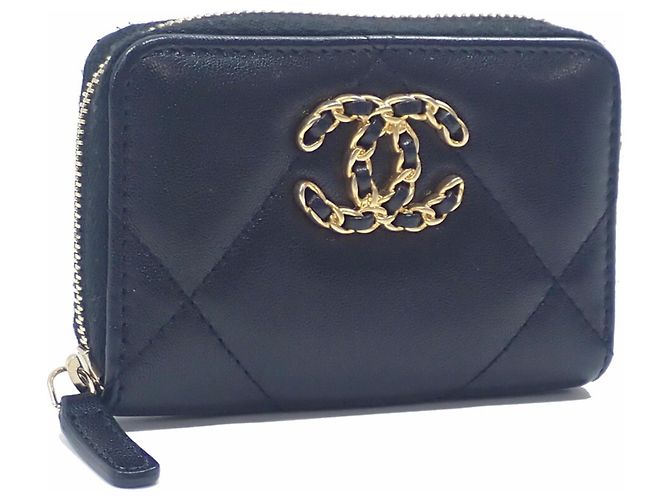 Portafoglio Chanel 19 Nero