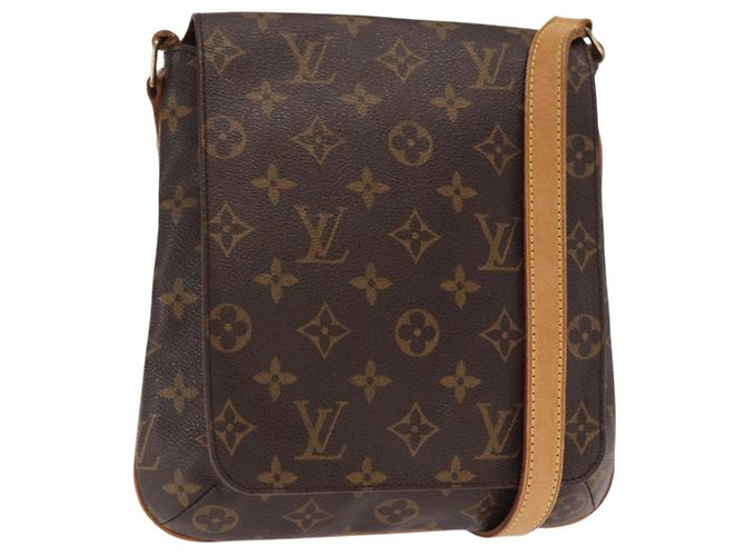 LOUIS VUITTON Borsa a Spalla Lunga Monogram Musette Salsa M51387 LV Auth ka1159 Monogramma