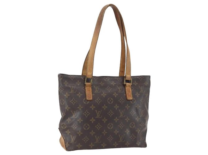 LOUIS VUITTON Monogram Cabas Piano Tote Bag M51148 LV Auth 158232 Monogramm