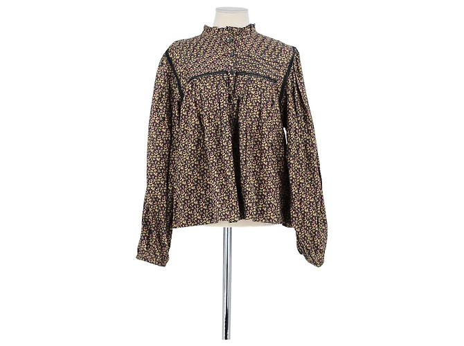 Bonpoint Blusa in cotone nera