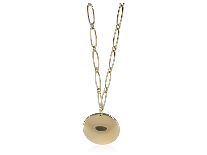 Collar de disco redondo Elsa Peretti en oro amarillo Tiffany & Co.