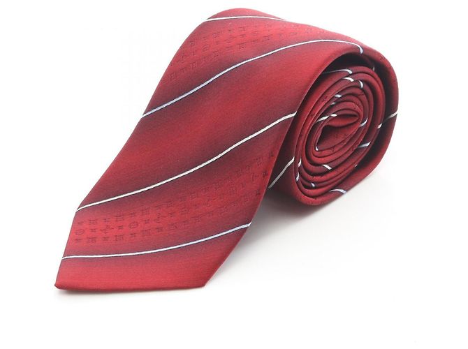 Louis Vuitton Red Silk Cravat