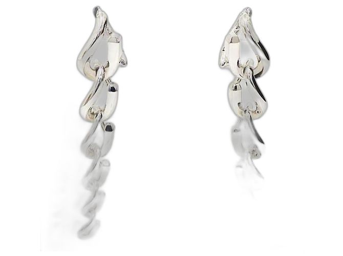 Orecchini Forge Drop Link di Tiffany & Co. Argento