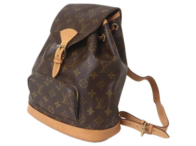Mochila Monogram Montsouris MM de Louis Vuitton Monograma