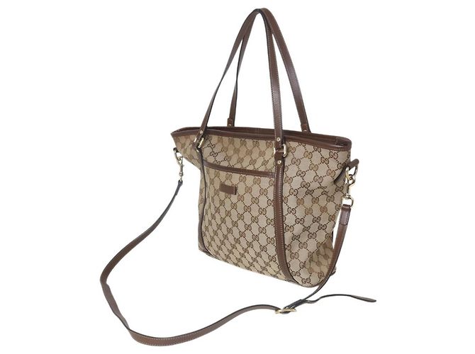 Bolsa Tote Gucci GG Bege