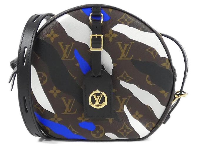 Borsa a Spalla Souple Boite Chabot Monogramma Louis Vuitton Marrone
