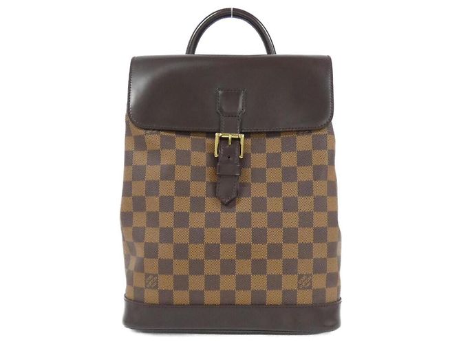 Mochila Damier Soho Louis Vuitton Marrom