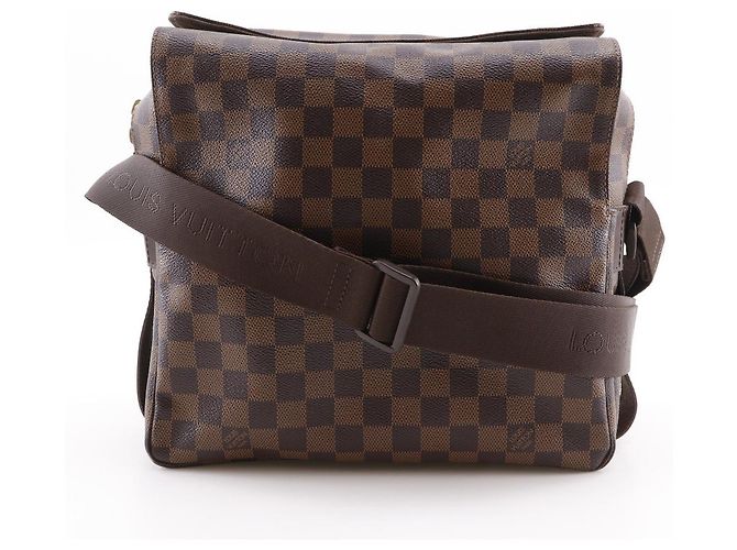 Sac à main Naviglio Damier Louis Vuitton Marron
