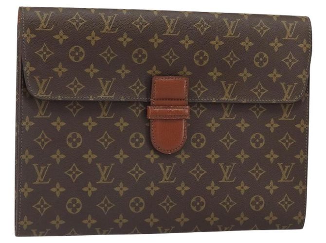 LOUIS VUITTON Pasta Posh Monogram M53445 LV Auth ep12582 Monograma