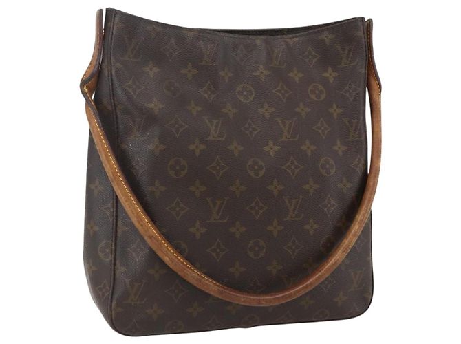LOUIS VUITTON Bolsa de Hombro Monogram Looping GM M51145 LV Auth 160117 Monograma