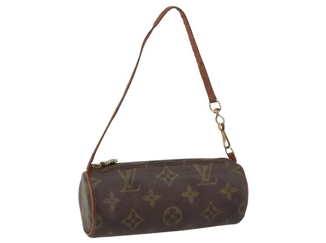 LOUIS VUITTON Monogram Papillon Pouch LV Auth 159244