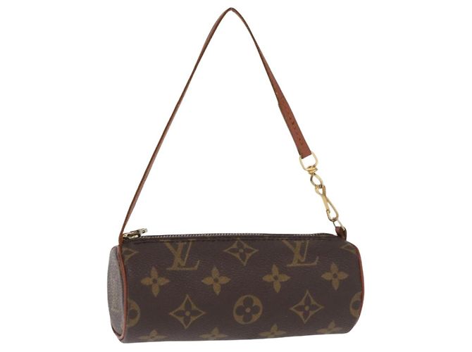 LOUIS VUITTON Monogramm Papillon Tasche LV Auth 160206