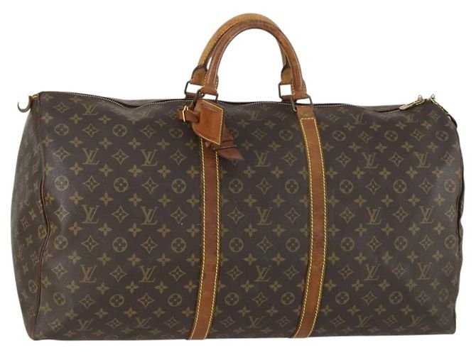LOUIS VUITTON Sac Boston Monogram Keepall 60 M41422 LV Auth gh1603 Monogramme