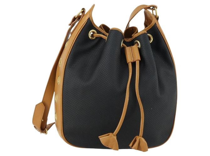 Bolsa de Ombro de Couro Marrom Auth mr1683 da SAINT LAURENT