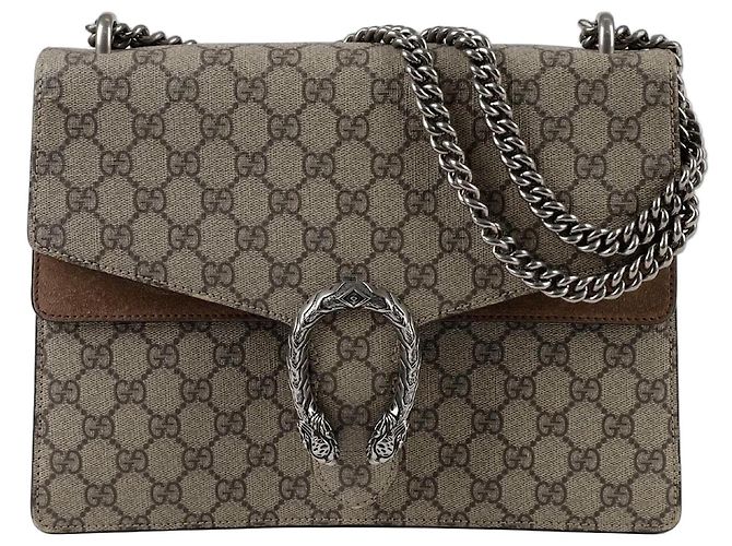 Gucci Dionysus Medium Shoulder Bag Brown