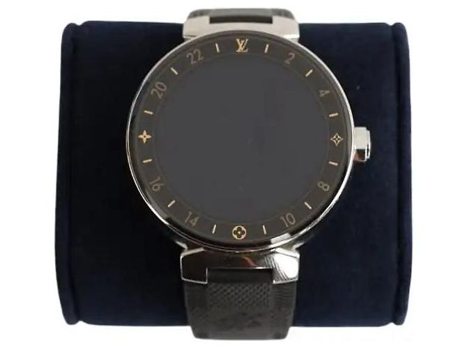 Louis Vuitton Relógio Tambour Preto