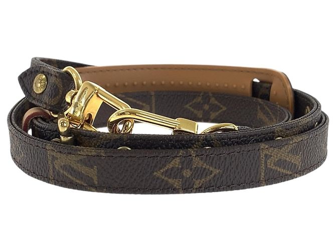 Louis Vuitton Monogram Shoulder Strap Brown