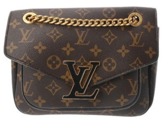 Bolsa de Ombro Louis Vuitton Monogram Passy Marrom