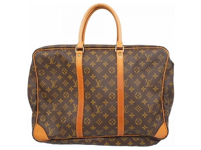 Borsa Boston Sirius 45 Monogramma Louis Vuitton Marrone