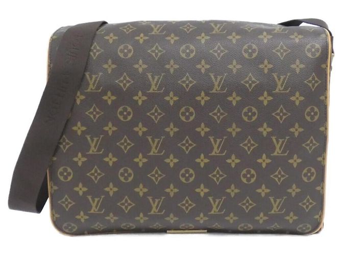 Louis Vuitton Monogram Abess Shoulder Bag Brown