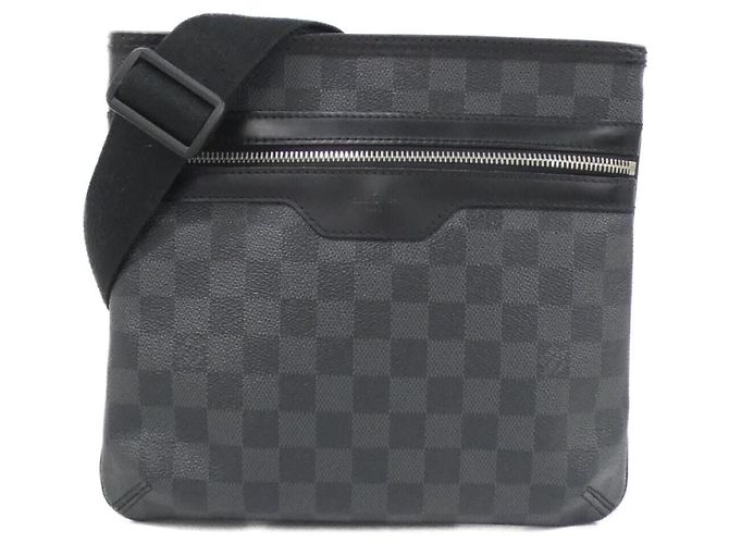 Borsa a Spalla Thomas Damier Graphite Louis Vuitton Damier ebene