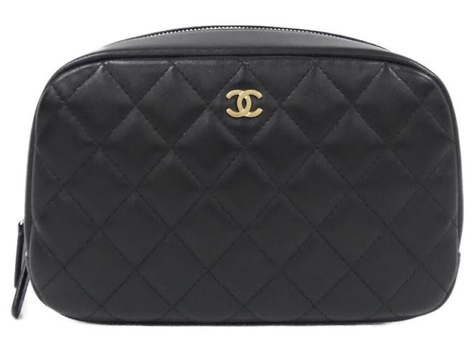 Timeless Chanel Zeitlose Klassik Tasche Schwarz