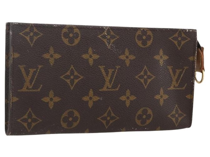 LOUIS VUITTON Monogram Bucket GM Accessory Pouch LV Auth 159248