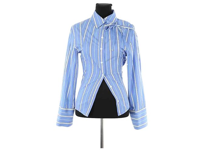 Jacquemus Camicia in cotone blu