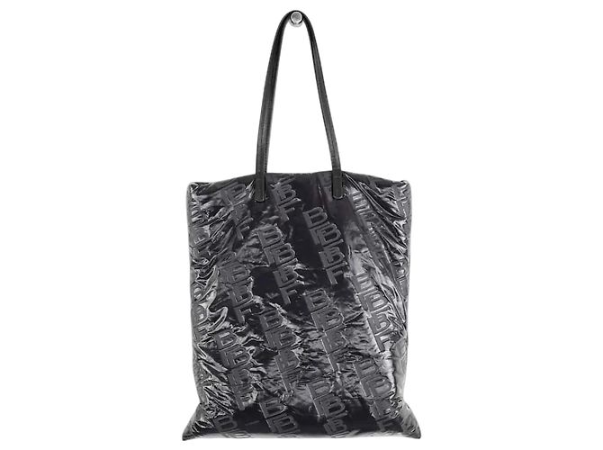 By Far Borsa a spalla in pelle nera Nero