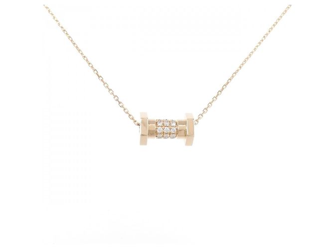 Autre Marque Collar de diamantes en oro rosa Au750