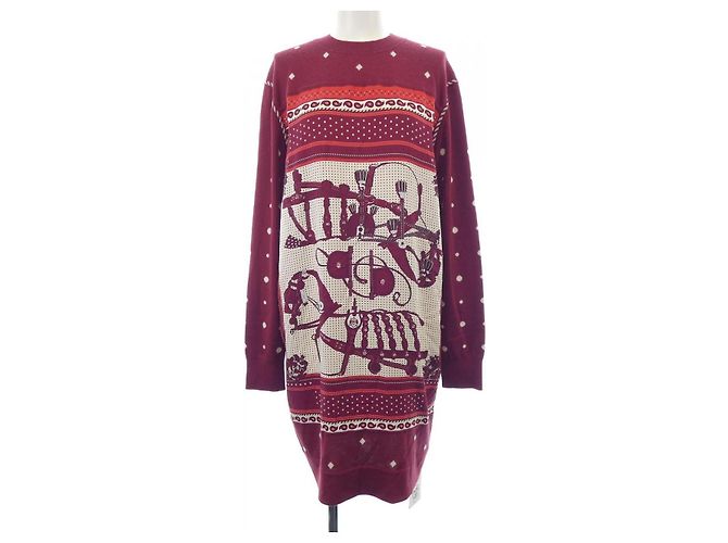 Vestido Twillaine de Hermès Roja