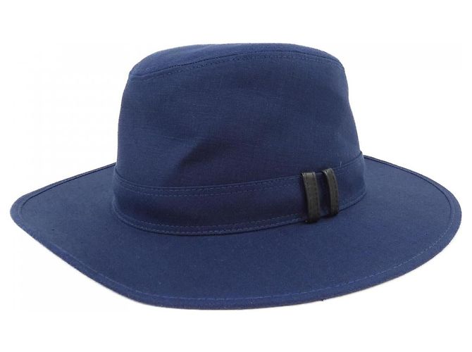 Hermès Hermes Hat Blue Navy blue