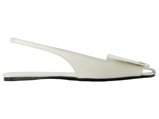 Sandali Iced Fold - Courreges - Pelle - Bianco