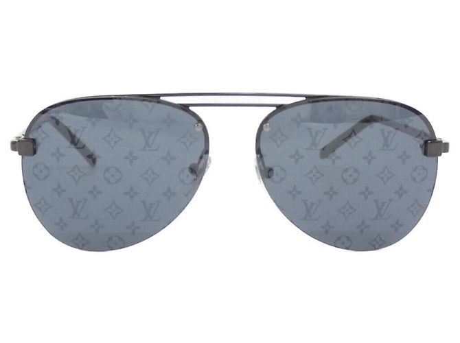 Louis Vuitton Clockwise Metal Sunglasses Black