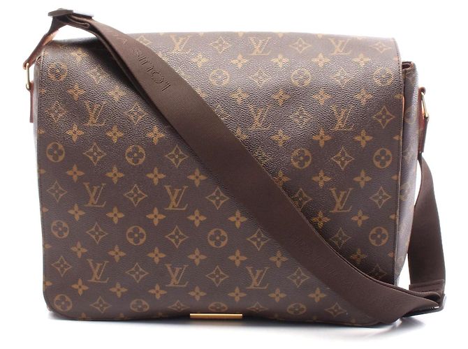 Borsa a Spalla Abbesses Monogramma Louis Vuitton Marrone
