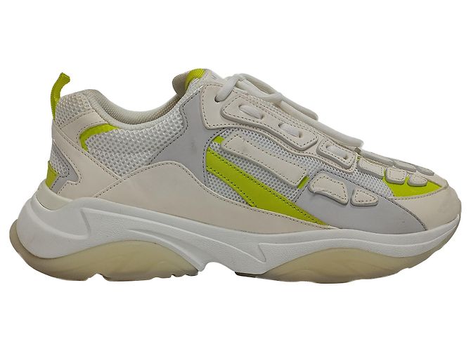Baskets Amiri Bone Runner en cuir blanc