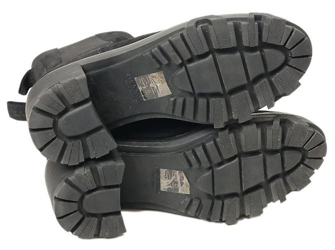 Botines de ante negro con tacón Rag & Bone