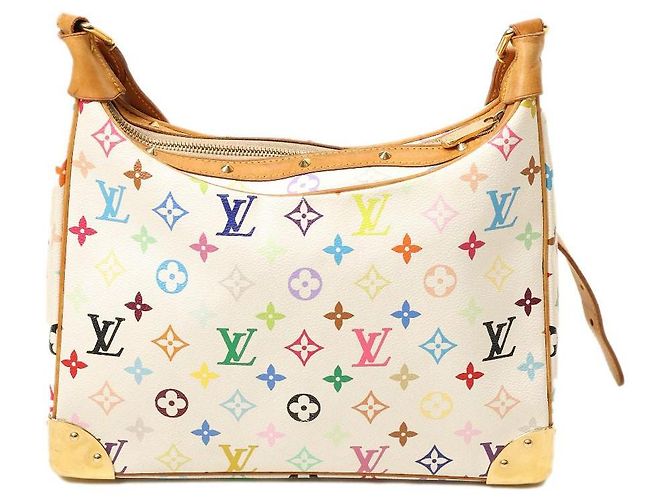 Borsa Louis Vuitton Boulogne Monogram Multicolor in Pelle Multicolore