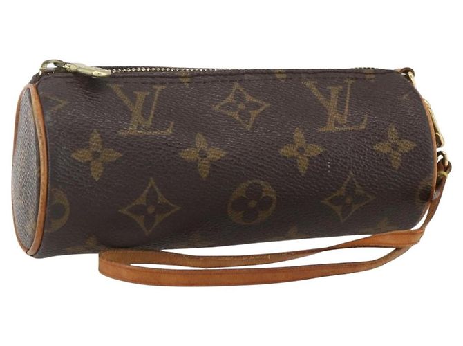 LOUIS VUITTON Monogramm Papillon Tasche LV Auth 157370