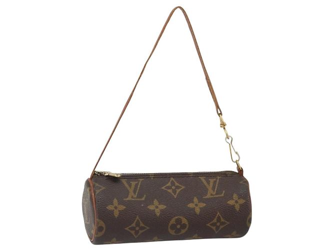LOUIS VUITTON Monogramm Papillon Tasche LV Auth BA9269