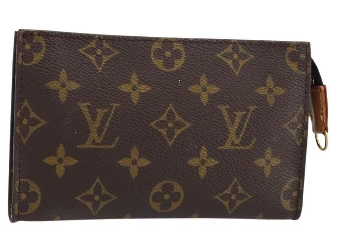 LOUIS VUITTON Monogram Bucket PM Accessory Pouch LV Auth 159478