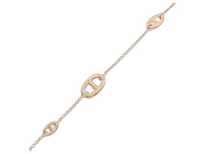 Pulsera Charm Farandole de Hermès en Oro Rosa Dorado
